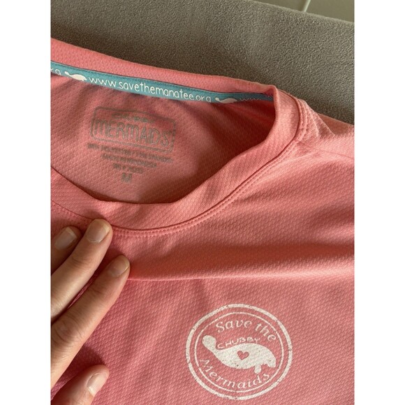 Chubby Mermaids Manatee Shirt Manatee Florida Coordinates Light Shirt Sun Med - Picture 4 of 6